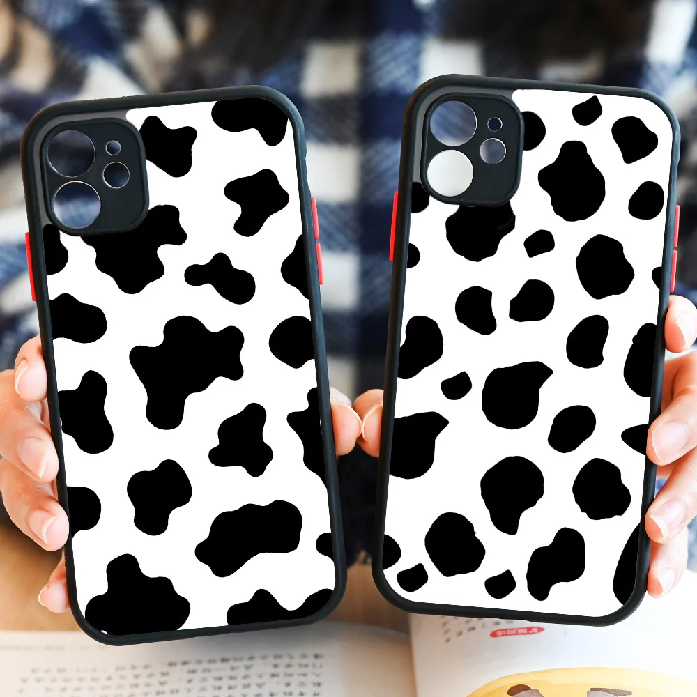 White Black Cow Symbol Pattern Print Phone Case Funda for IPhone 13 12 11 Pro Max 6 7 8 Plus SE2 X XS MAX XR Soft Silcone Cover
White Black Cow Symbol Pattern Print Phone Case Funda for IPhone 13 12 11 Pro Max 6 7 8 Plus SE2 X XS MAX XR Soft Silcone Cover