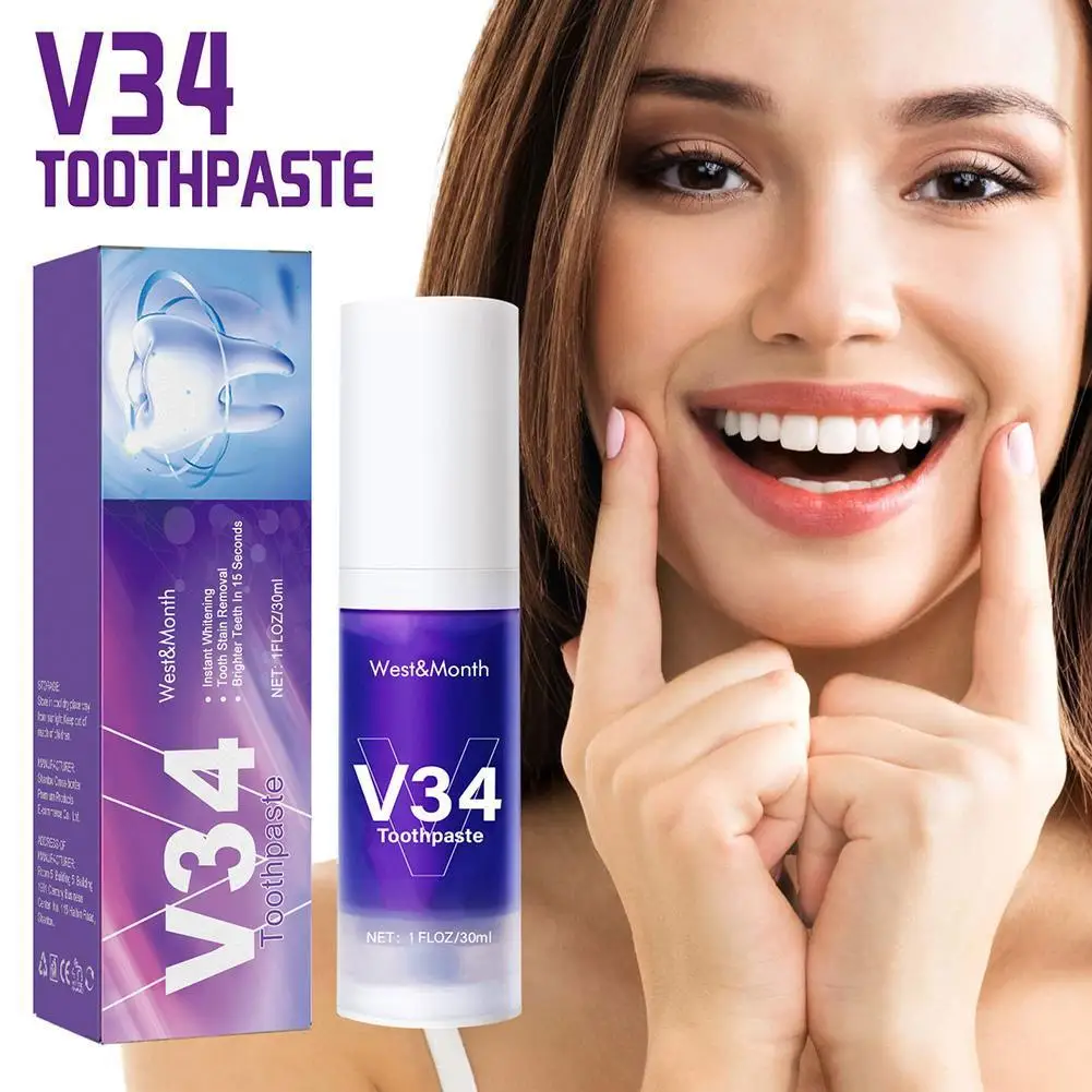 Teeth Whitening Mousse Colour Corrector Oral Cleaning Plaque Fresh Smoke Stains Breath Dental Bleach Tools Care Health Remo G7T9
Teeth Whitening Mousse Colour Corrector Oral Cleaning Plaque Fresh Smoke Stains Breath Dental Bleach Tools Care Health Remo G7T9