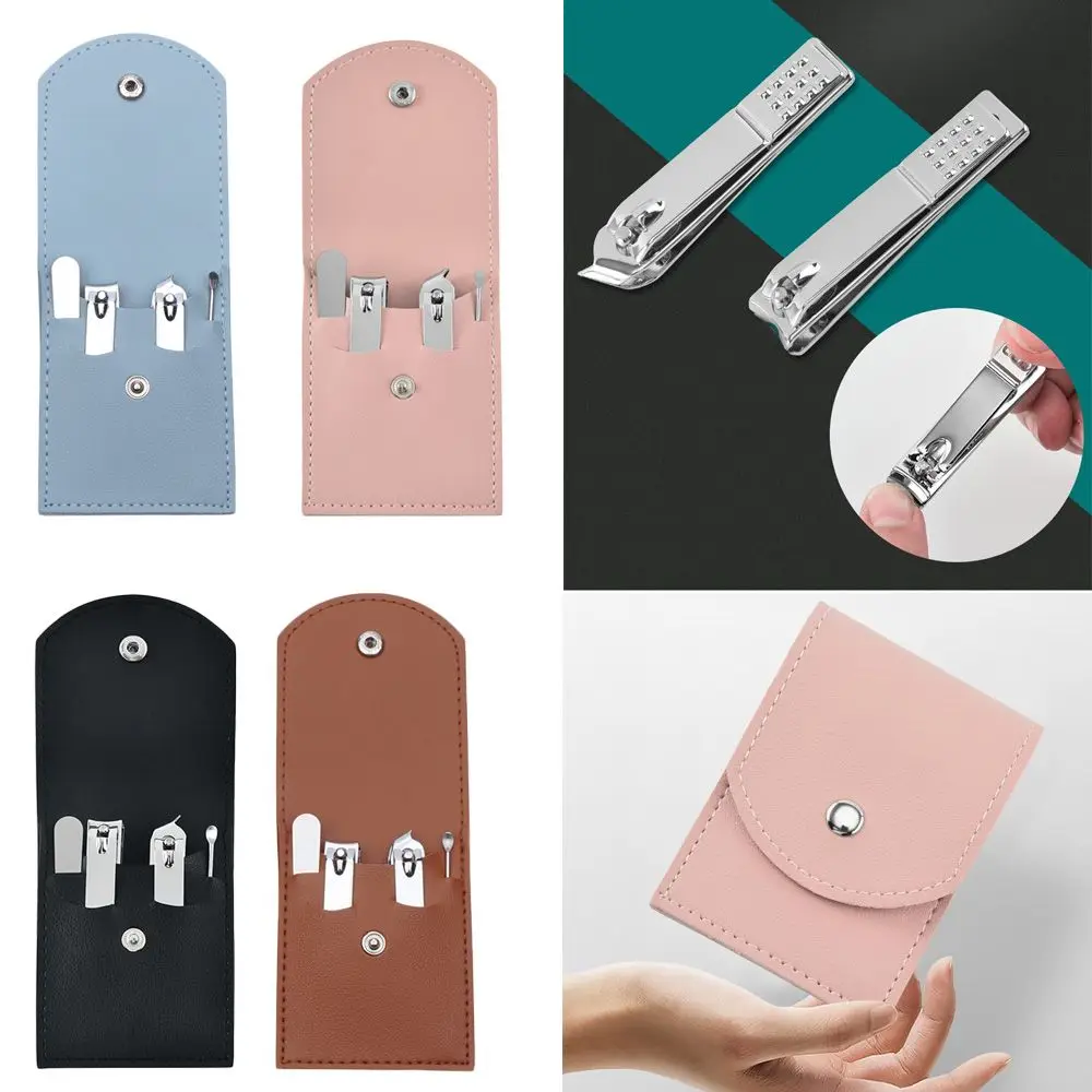 4Pcs/Set Professional Nail Clippers Sets Stainless Steel Multifunction Nail Scissors Portable Manicure Kit Tools With Bag
4Pcs/Set Professional Nail Clippers Sets Stainless Steel Multifunction Nail Scissors Portable Manicure Kit Tools With Bag
