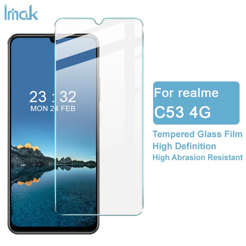 Imak For Realme C53 4G Full Coverage Tempered Glass Screen Protector For Realme C53 4G Protective Glass Film
Imak For Realme C53 4G Full Coverage Tempered Glass Screen Protector For Realme C53 4G Protective Glass Film