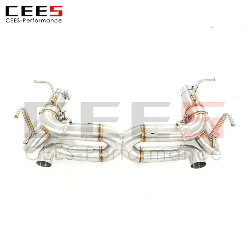 Выхлопная система CEES для Ferrari 458 SP SC клапан из нержавеющей стали глушитель Catback Escape