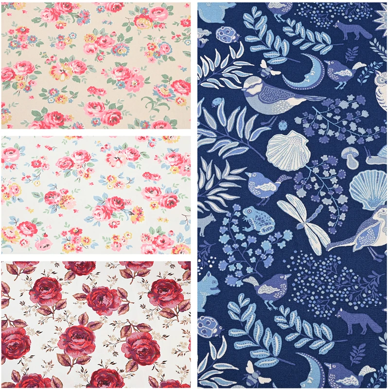 100% Cotton Canvas Fabric With Nothern Europe Flower Print Handmade DIY Bag Table Cloth Sofa Pillow Back Cushion Cloth CR-1800
100% Cotton Canvas Fabric With Nothern Europe Flower Print Handmade DIY Bag Table Cloth Sofa Pillow Back Cushion Cloth CR-1800