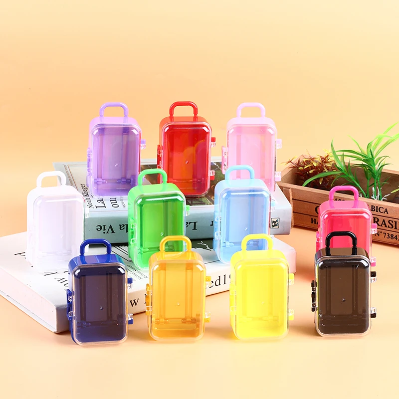 1Pc 5*7cm Candy Box Dollhouse Mini Trolley Suitcase Candy Box Jewellery Box Storage Box Desktop Organizer Box Model Decor Toy
1Pc 5*7cm Candy Box Dollhouse Mini Trolley Suitcase Candy Box Jewellery Box Storage Box Desktop Organizer Box Model Decor Toy