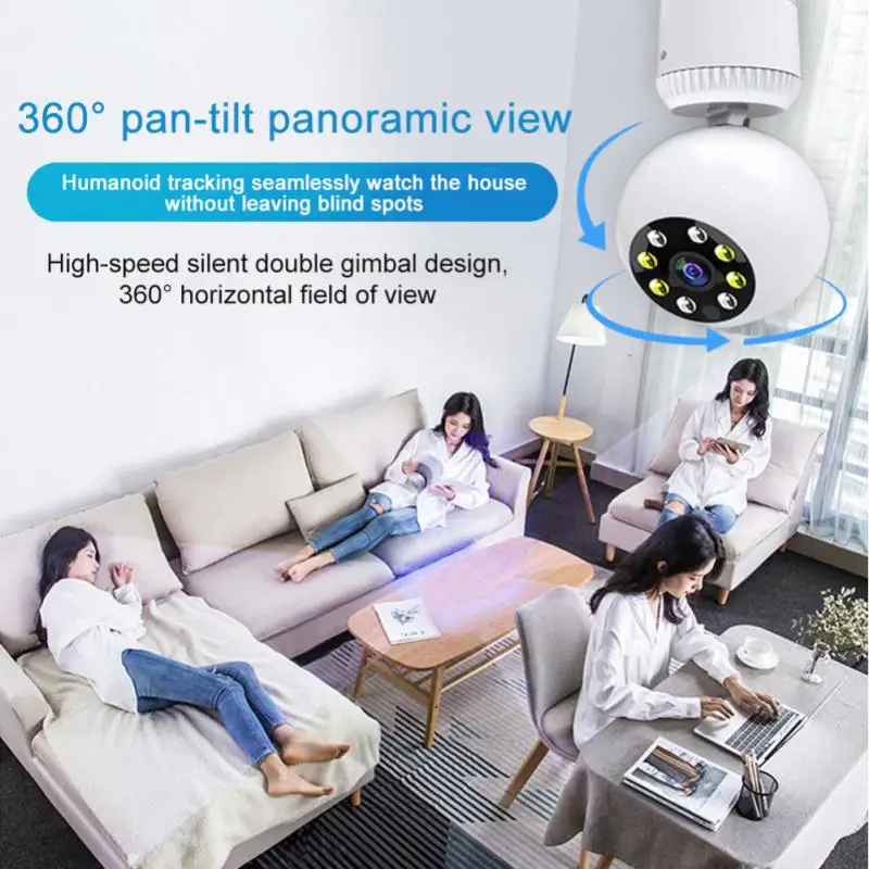Panorama Camera Tf Card Supports Motion Detection 2 Million Pixels 200w Pixel Automatic Tracking Voice Alarm Wifi Camera
Panorama Camera Tf Card Supports Motion Detection 2 Million Pixels 200w Pixel Automatic Tracking Voice Alarm Wifi Camera