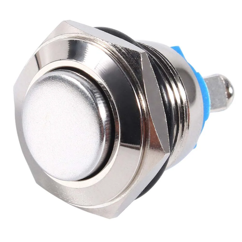 16mm Waterproof Metal Push Button Switch Momentary On Off Latching Car Engine High Flat Head Power Switch 12V Solders Feet Type
16mm Waterproof Metal Push Button Switch Momentary On Off Latching Car Engine High Flat Head Power Switch 12V Solders Feet Type