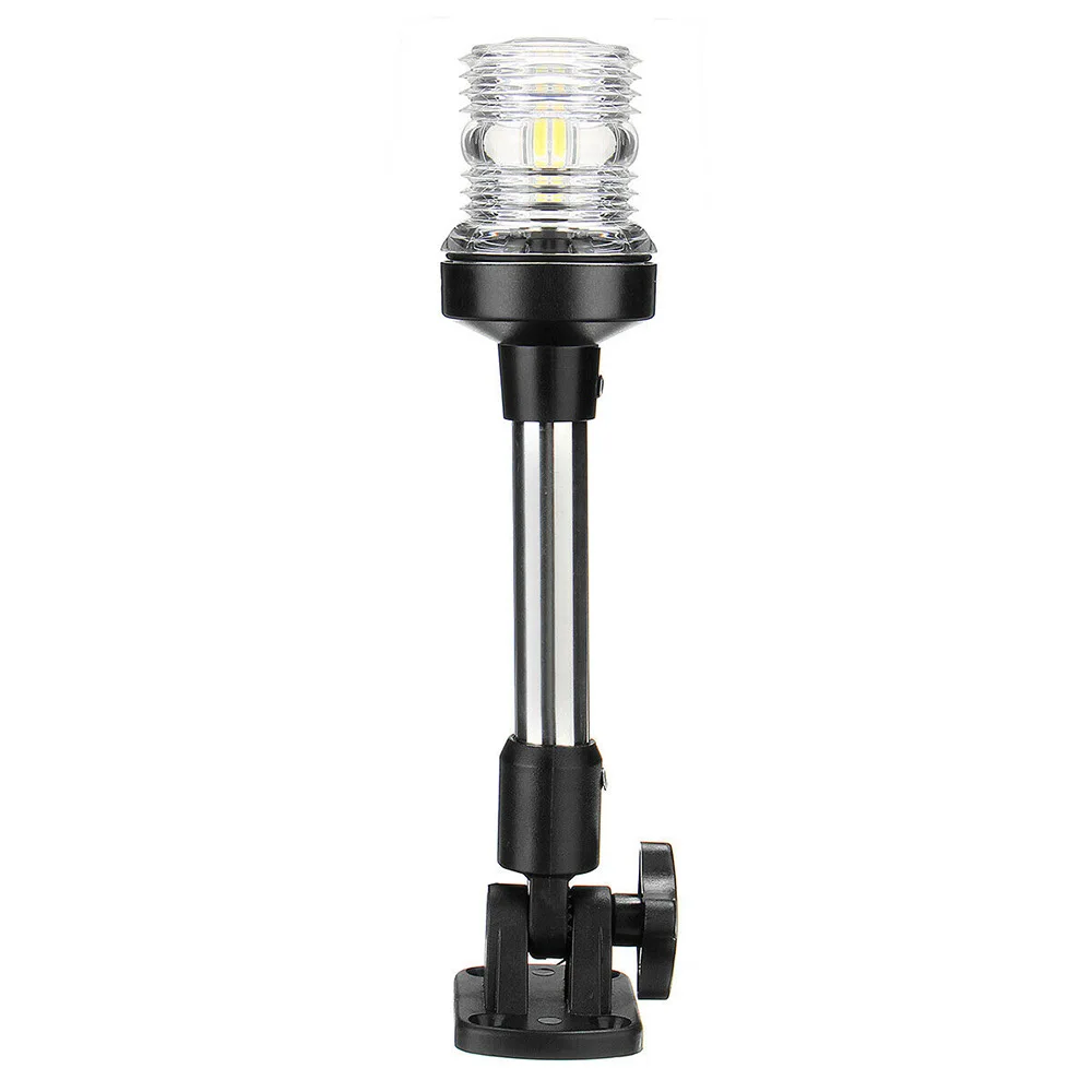 12V 25cm Anchor Light Navigation Lamp Folding LED NAV White Fold Down LED Navigation Light For Marine Boat Stern Yacht
12V 25cm Anchor Light Navigation Lamp Folding LED NAV White Fold Down LED Navigation Light For Marine Boat Stern Yacht