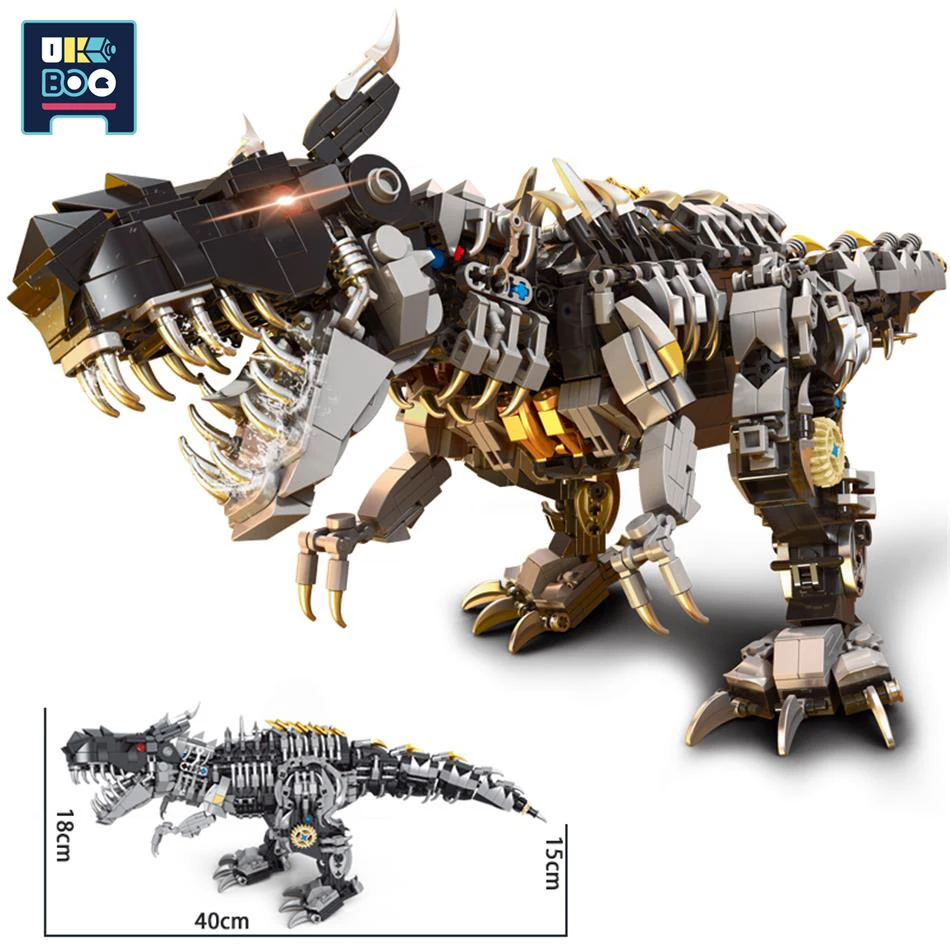 1506PCS MOC Creative Jurassic Tyrannosaurus Dinosaurs World Model Building Bolcks City Dino Park Bricks Kits Toys for Children
1506PCS MOC Creative Jurassic Tyrannosaurus Dinosaurs World Model Building Bolcks City Dino Park Bricks Kits Toys for Children