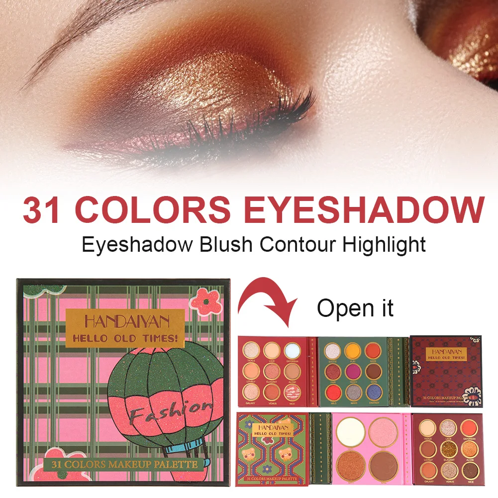 31 Colors Matte Eyeshadow Palette Waterproof Long Lasting Face Makeup Palette For Eyeshadow Blush Contour Highlight Eye Pallet
31 Colors Matte Eyeshadow Palette Waterproof Long Lasting Face Makeup Palette For Eyeshadow Blush Contour Highlight Eye Pallet