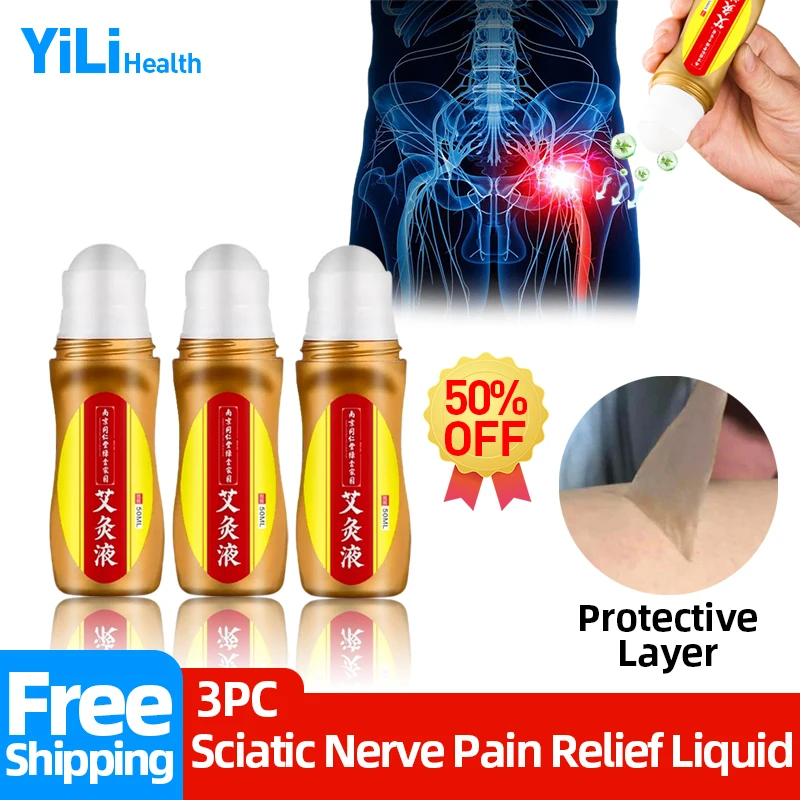 3Pc Wormwood Liquid Sciatic Nerve Pain Relief For Back/Buttock/Thigh/Calf Pain And Tingling Counterpain Medical Plaster
3Pc Wormwood Liquid Sciatic Nerve Pain Relief For Back/Buttock/Thigh/Calf Pain And Tingling Counterpain Medical Plaster