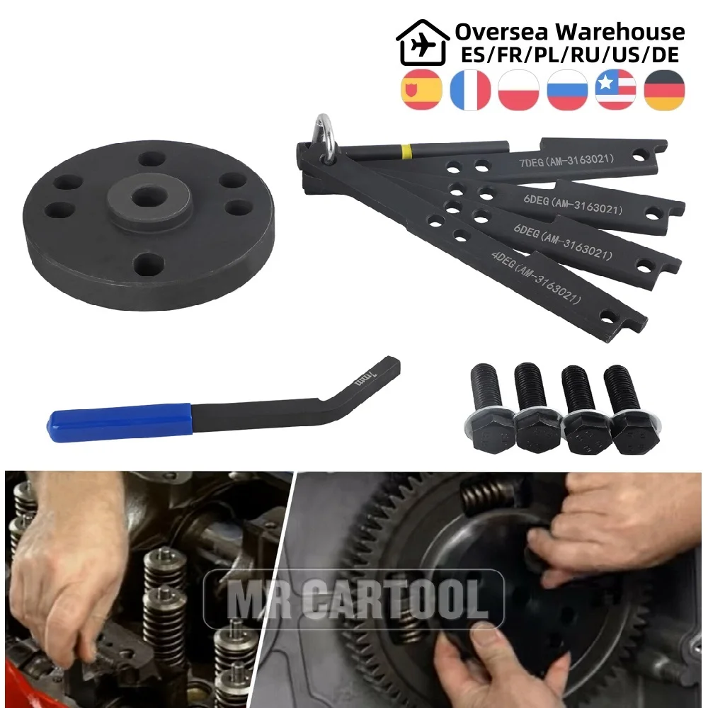 3163021 Cam Timing Tool Kit With 3163530 Engine Brake Adjustment Tool 7MM Auto Tools For Cummins ISX Camshaft Timing Wedge Tool
3163021 Cam Timing Tool Kit With 3163530 Engine Brake Adjustment Tool 7MM Auto Tools For Cummins ISX Camshaft Timing Wedge Tool