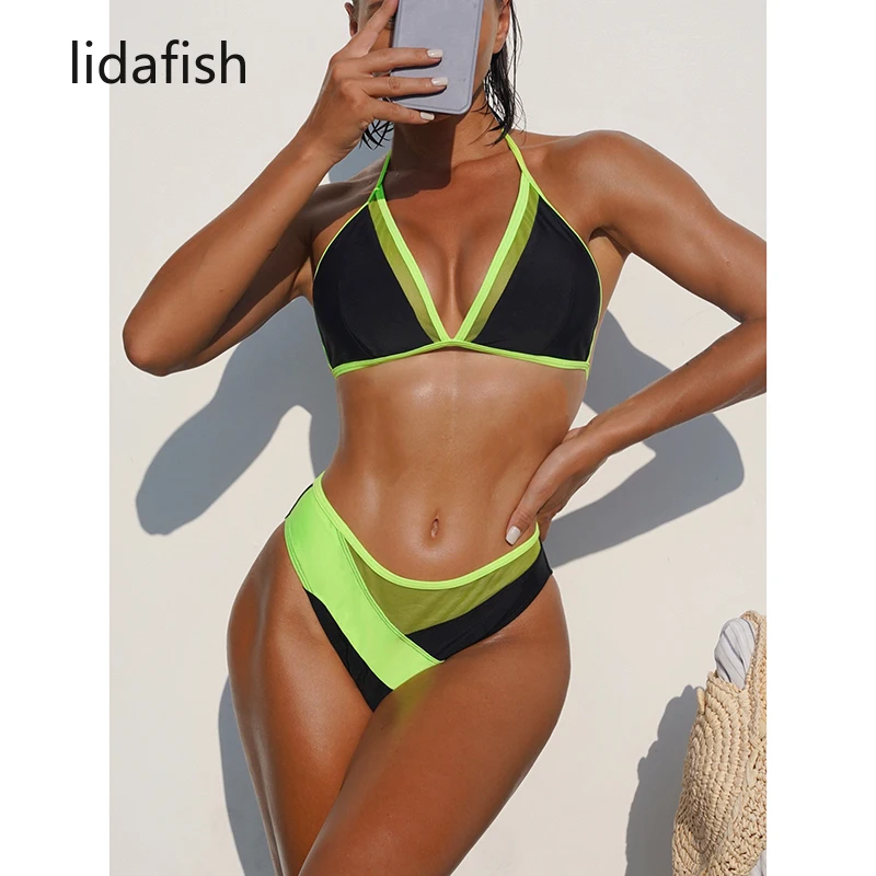 lidafish Sexy Swimsuit 2 Piece Set Women Push Up Bikinis 2022 New Summer String Swimwear High Waist Bathing Suit
lidafish Sexy Swimsuit 2 Piece Set Women Push Up Bikinis 2022 New Summer String Swimwear High Waist Bathing Suit