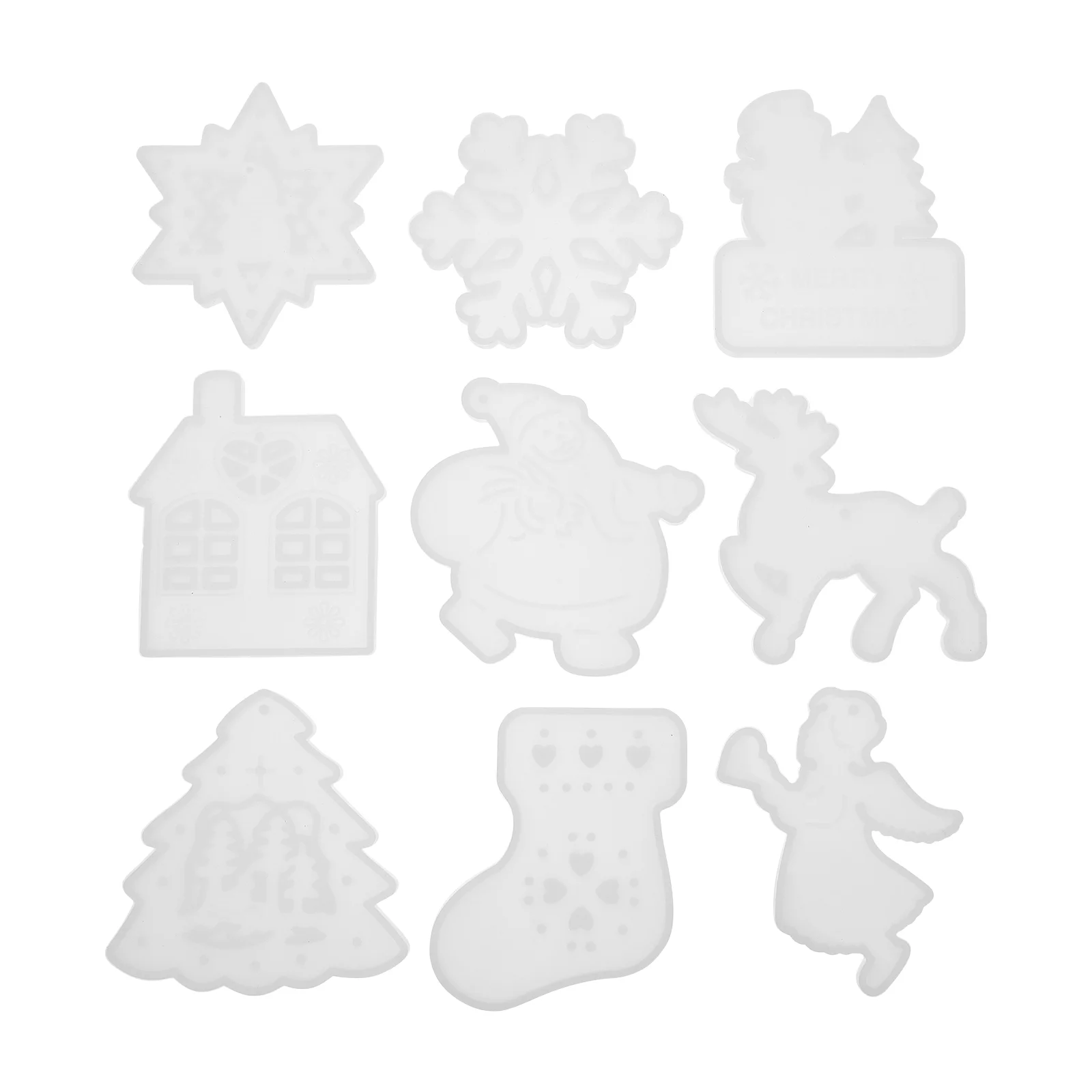 Christmas Mold Snowflake Pendant Molds Silicone Resin Epoxy Ornament Making Keyringcrafts Desserts Diy Chainkey Party Decor
Christmas Mold Snowflake Pendant Molds Silicone Resin Epoxy Ornament Making Keyringcrafts Desserts Diy Chainkey Party Decor