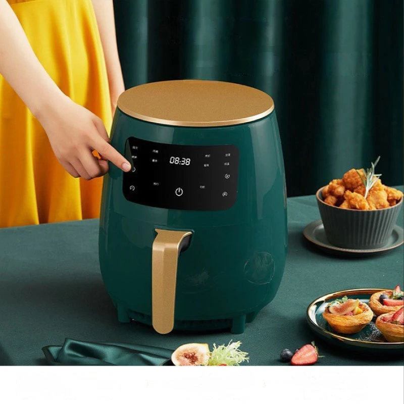 Household Air Fryer Non Stick Pan Multifunction Pot Large Capacity Air Fryer Oil-free Touch Screen Plastic Airfriyer Fritadeira
Household Air Fryer Non Stick Pan Multifunction Pot Large Capacity Air Fryer Oil-free Touch Screen Plastic Airfriyer Fritadeira