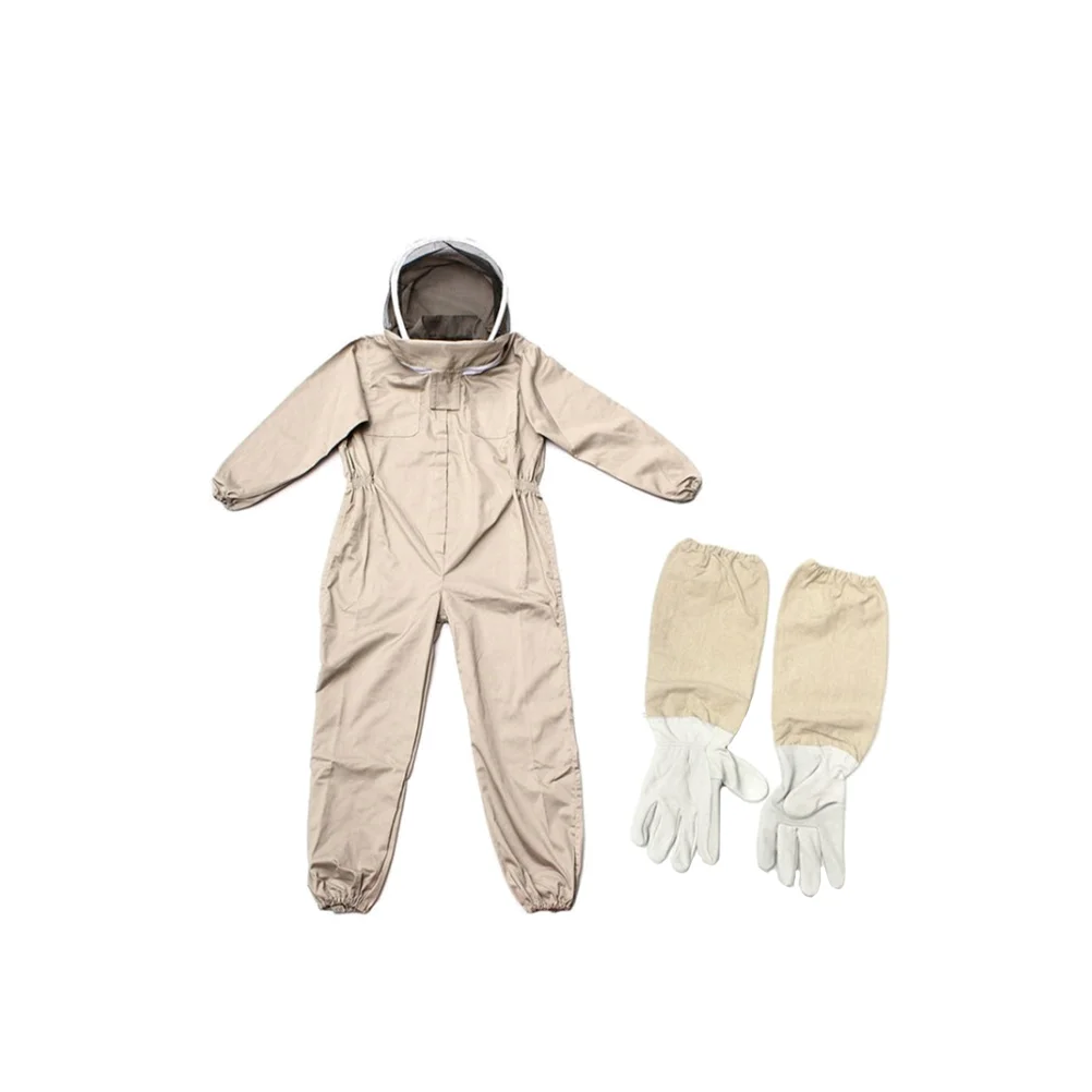 Suit Beekeeping Jacket Honey Beekeeper Jackets Veil Outfit Beehive Piece Professional Coveralls Hood
Suit Beekeeping Jacket Honey Beekeeper Jackets Veil Outfit Beehive Piece Professional Coveralls Hood
