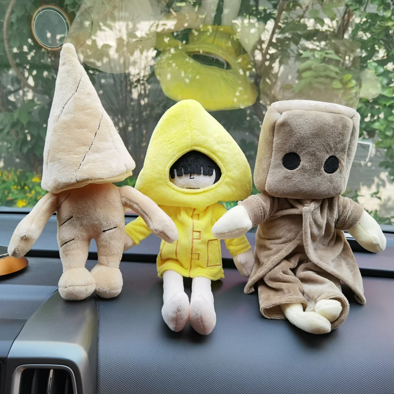 

30cm Little Nightmares Plush Toy Hot Cartoon Figure Doll Adventure Game Stuffed Gift Toys for Girls Kids Fan Collection Plushies