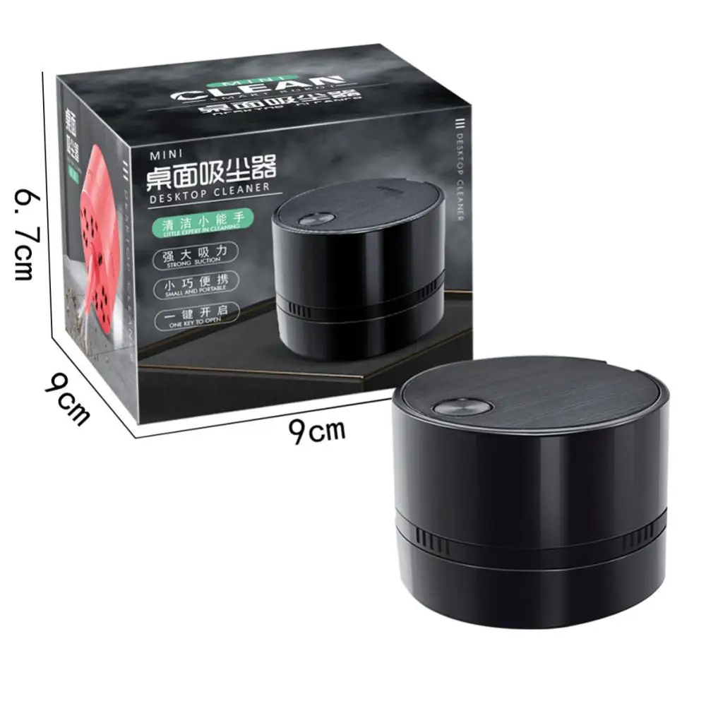 Portable Mini Desktop Vacuum Cleaner Home Office Household Cleaning Brushes Desk Dust Keyboard Computer Instrument Sweeper
Portable Mini Desktop Vacuum Cleaner Home Office Household Cleaning Brushes Desk Dust Keyboard Computer Instrument Sweeper