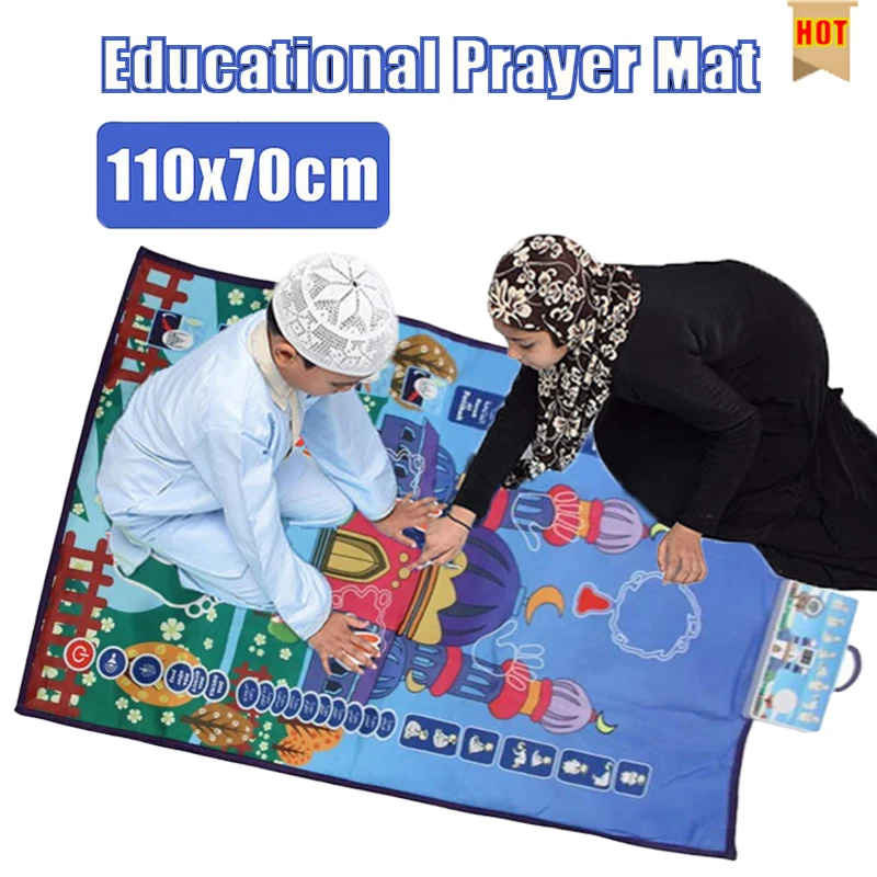Hot Arrival Children Prayer Mat Muslim Carpet Electronic Worship Salat Musallah Prayer Rug Praying Mat Digital Speaker Blanket
Hot Arrival Children Prayer Mat Muslim Carpet Electronic Worship Salat Musallah Prayer Rug Praying Mat Digital Speaker Blanket