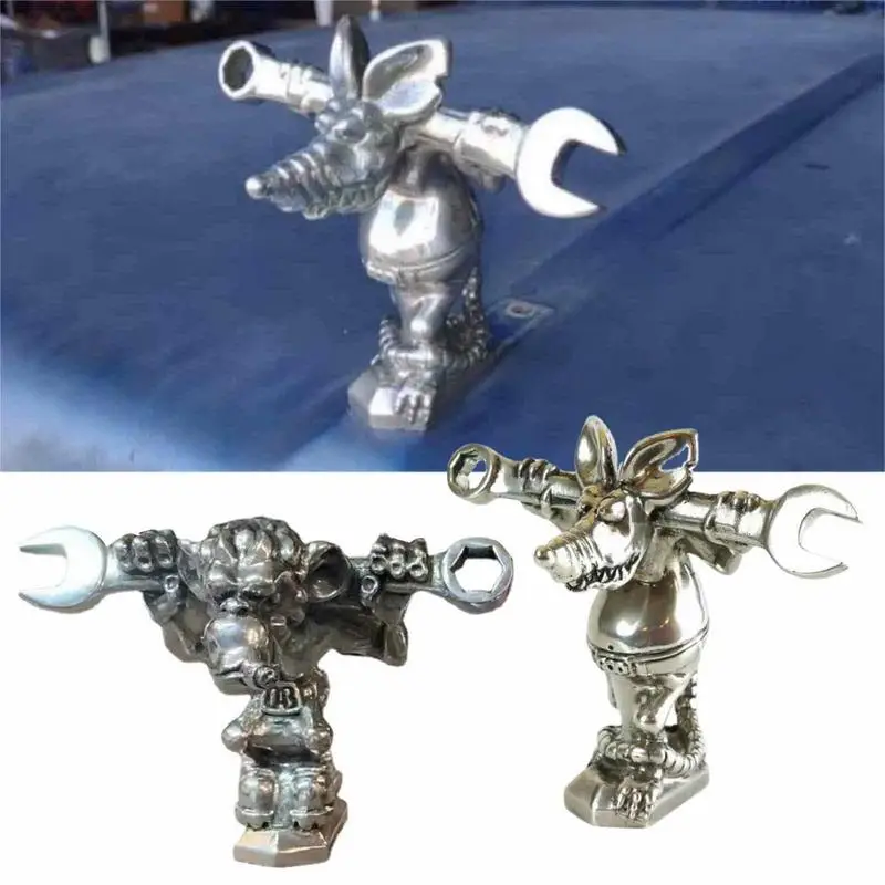 Car Ornaments Rod The Rat Monkey Figurine Auto Mechanic Front Hood Cover Decor Resin Statues Auto Exterior Decor Car Accessories
Car Ornaments Rod The Rat Monkey Figurine Auto Mechanic Front Hood Cover Decor Resin Statues Auto Exterior Decor Car Accessories