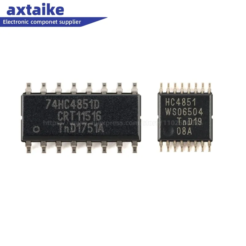 10PCS HC4851 74HC4851 74HC4851PW 74HC4851D 74HC4851D,118 SN74HC4851DR SOP-16 TSSOP16 Multiplexer Switch ICs SMD
10PCS HC4851 74HC4851 74HC4851PW 74HC4851D 74HC4851D,118 SN74HC4851DR SOP-16 TSSOP16 Multiplexer Switch ICs SMD