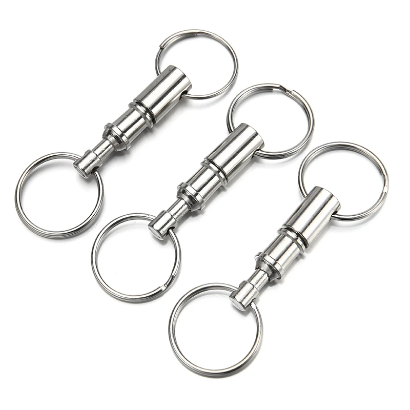 3pcs Newest Detachable Quick Release Keyring Key Chains Iron Alloy Removable Key Ring Snap Lock Holder
3pcs Newest Detachable Quick Release Keyring Key Chains Iron Alloy Removable Key Ring Snap Lock Holder