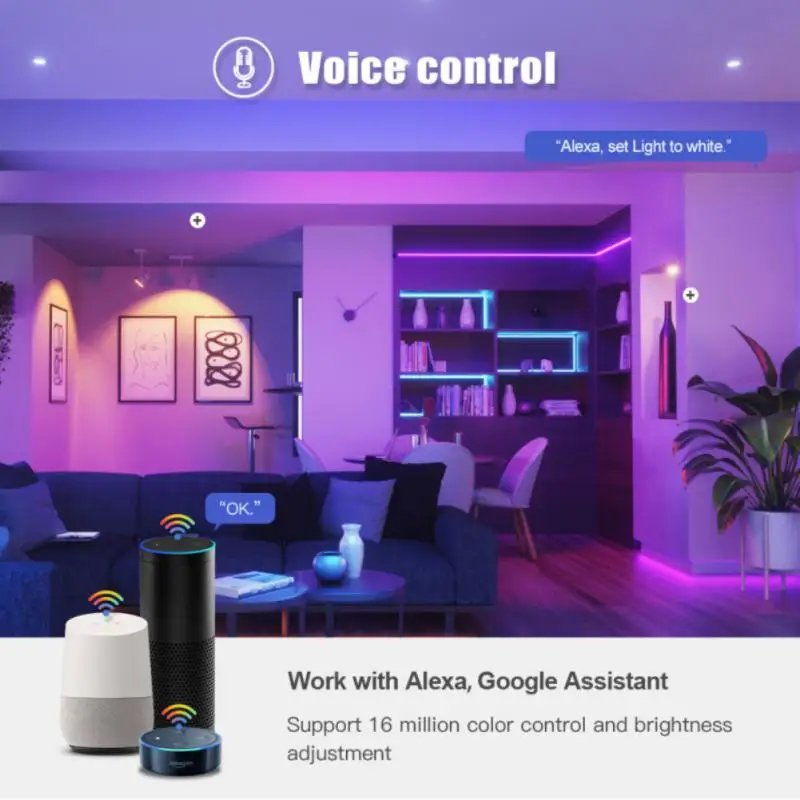 9w Voice Control Night Lamp E27 Smart Light Bulb With Alexa Siri Google Home Dimmable Intelligent Led Lamp Smart Home Wifi Rgbcw
9w Voice Control Night Lamp E27 Smart Light Bulb With Alexa Siri Google Home Dimmable Intelligent Led Lamp Smart Home Wifi Rgbcw