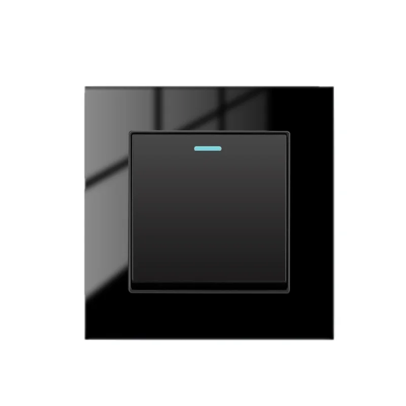 Depoguye Black Toughened glass Wall Wall Light Switch, EU Standard Bedroom Switch USB Socket 1/2/3/4 Gang 2 Way Switch button
Depoguye Black Toughened glass Wall Wall Light Switch, EU Standard Bedroom Switch USB Socket 1/2/3/4 Gang 2 Way Switch button