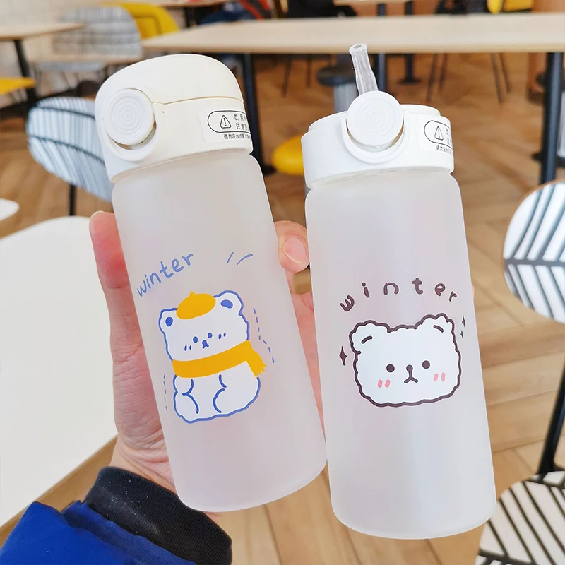 Glass Water Bottle with Straw Kawaii Water Cup Portable Drinking Bottles with Handle Cute Cups Waterbottle My Bottles
Glass Water Bottle with Straw Kawaii Water Cup Portable Drinking Bottles with Handle Cute Cups Waterbottle My Bottles