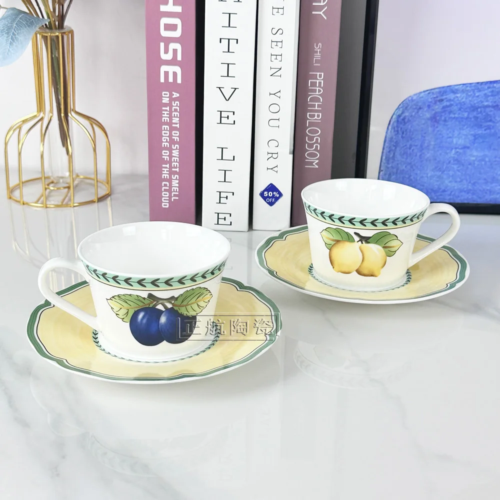 European Vintage Coffee Double Cup Saucer 200 Ml Luxury Ceramic Tea Set Home Milk Tea Oatmeal Breakfast Cup Kitchen Set
European Vintage Coffee Double Cup Saucer 200 Ml Luxury Ceramic Tea Set Home Milk Tea Oatmeal Breakfast Cup Kitchen Set