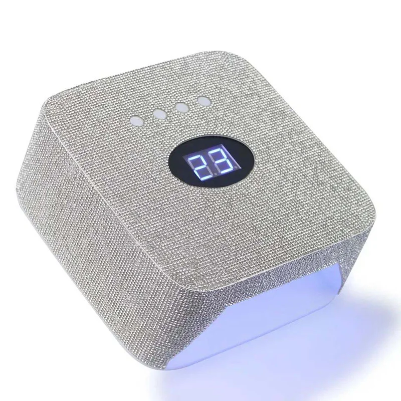 54W Rechargeable Nail Lamp with Rhinestone Cordless Gel Polish Dryer Pedicure Machine UV Light for Nails Wireless Nail Art Lamp
54W Rechargeable Nail Lamp with Rhinestone Cordless Gel Polish Dryer Pedicure Machine UV Light for Nails Wireless Nail Art Lamp