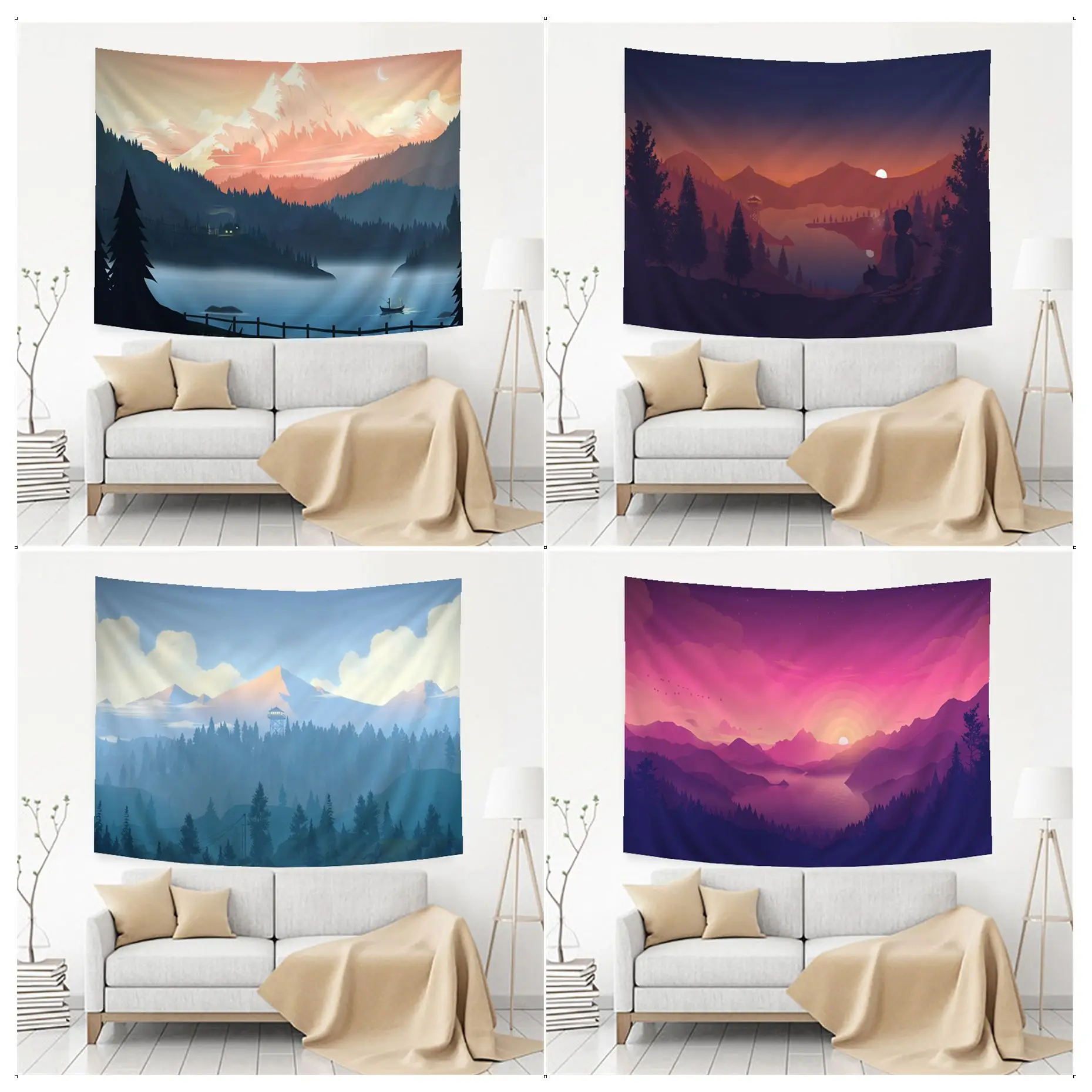 Firewatch Hanging Bohemian Tapestry For Living Room Home Dorm Decor Cheap Hippie Wall Hanging
Firewatch Hanging Bohemian Tapestry For Living Room Home Dorm Decor Cheap Hippie Wall Hanging