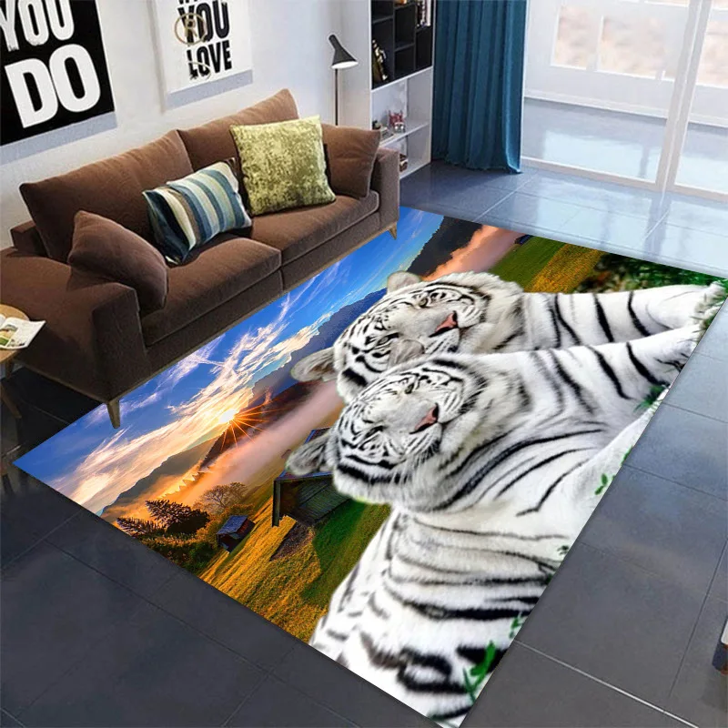 Cartoon Tiger 3D Carpets For Living Room Bedroom Decor Kitchen Entrance Door Mats Anti-slip Area Rugs Bathroom Hallway Floor Mat
Cartoon Tiger 3D Carpets For Living Room Bedroom Decor Kitchen Entrance Door Mats Anti-slip Area Rugs Bathroom Hallway Floor Mat