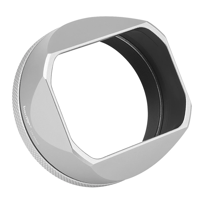 Haoge LH-X54B X100V Lens Hood Aluminum Metal,For Fujifilm Fuji X100V X100F X100S Camera Lens Hood With 49mm Adapter Ring
Haoge LH-X54B X100V Lens Hood Aluminum Metal,For Fujifilm Fuji X100V X100F X100S Camera Lens Hood With 49mm Adapter Ring