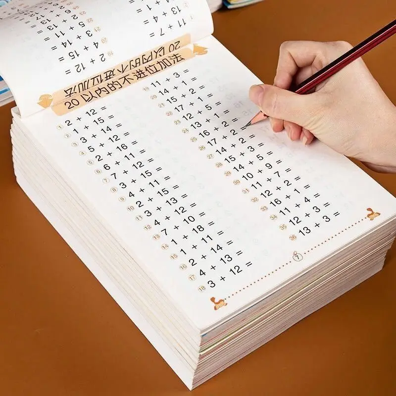 10/50/100 Within Addition And Subtraction Education Kids Children Kindergarten Early Exercise Book for Mathematics Math Addition
10/50/100 Within Addition And Subtraction Education Kids Children Kindergarten Early Exercise Book for Mathematics Math Addition