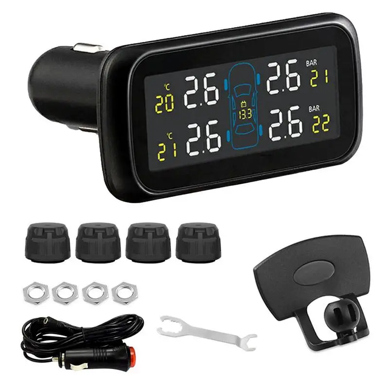 Монитор давления в шинах Tpms с ЖК-дисплеем, умный датчик давления в шинах IP67, водонепроницаемый монитор 0-116 PSI для грузовиков
Монитор давления в шинах Tpms с ЖК-дисплеем, умный датчик давления в шинах IP67, водонепроницаемый монитор 0-116 PSI для грузовиков