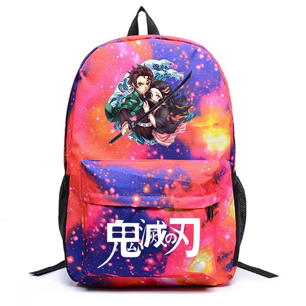 Demon Slayer Canvas Anime Starry Sky Backpack Zipper Student Schoolbag Teenager Casual Knapsack Travel Laptop Bag Unisex
Demon Slayer Canvas Anime Starry Sky Backpack Zipper Student Schoolbag Teenager Casual Knapsack Travel Laptop Bag Unisex
