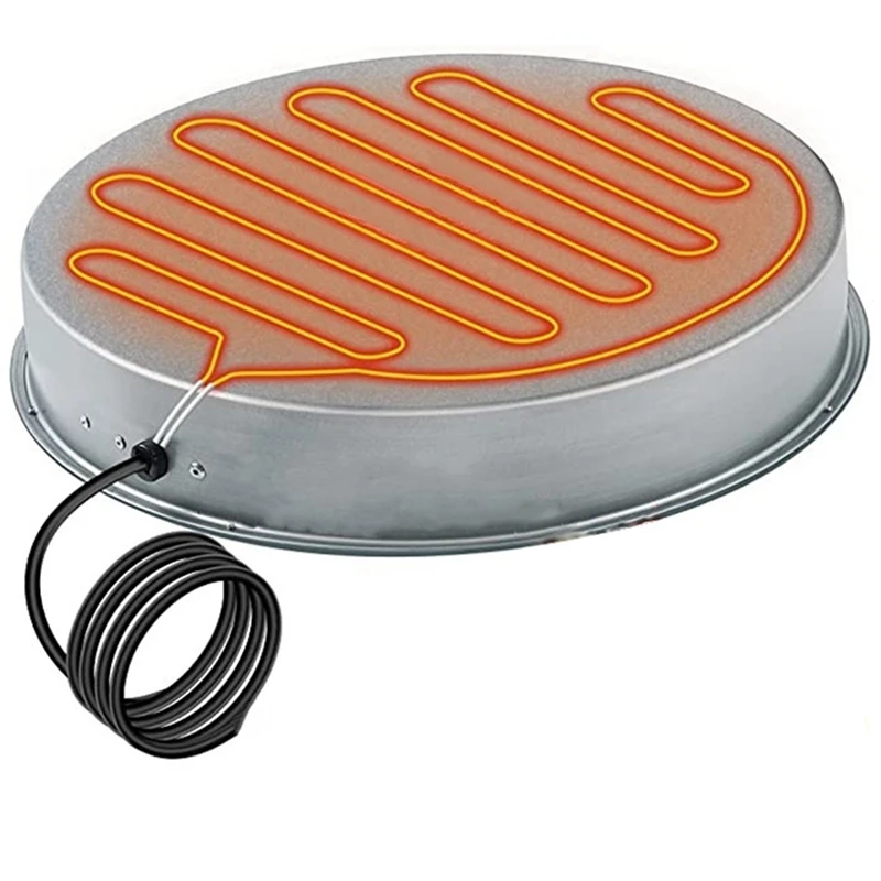 Poultry Waterer Drinker Heated Base, Chicken Water Heater 125W For Winter Deicer Heated Base, Pet Water Heater
Poultry Waterer Drinker Heated Base, Chicken Water Heater 125W For Winter Deicer Heated Base, Pet Water Heater