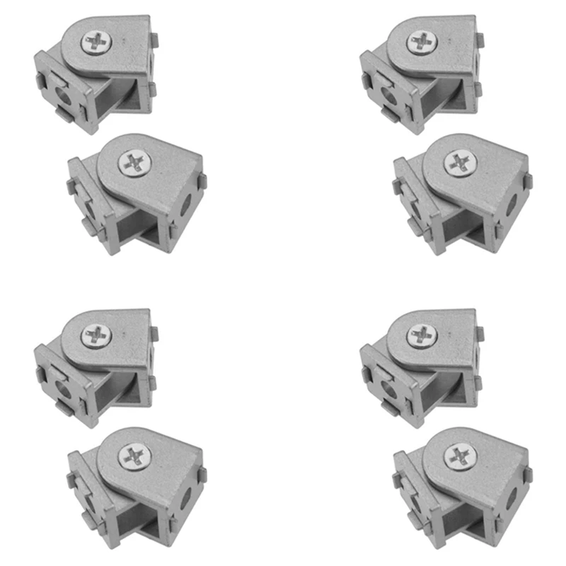 8 Pcs Aluminum Alloy Pivot Joint For Aluminum Extrusion Profile 2020 Series Flexible Pivot Joint 2020 Aluminum Profile
8 Pcs Aluminum Alloy Pivot Joint For Aluminum Extrusion Profile 2020 Series Flexible Pivot Joint 2020 Aluminum Profile