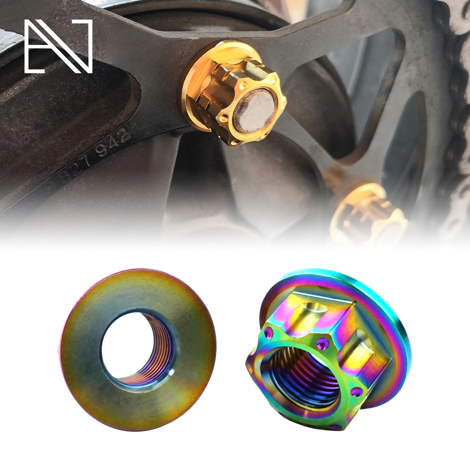 Motorcycle Titanium Alloy Rear Sprocket Fixing Nuts M10*1.0 For Ducati Panigale899 2013-2015 Panigale959 2016-2019
Motorcycle Titanium Alloy Rear Sprocket Fixing Nuts M10*1.0 For Ducati Panigale899 2013-2015 Panigale959 2016-2019