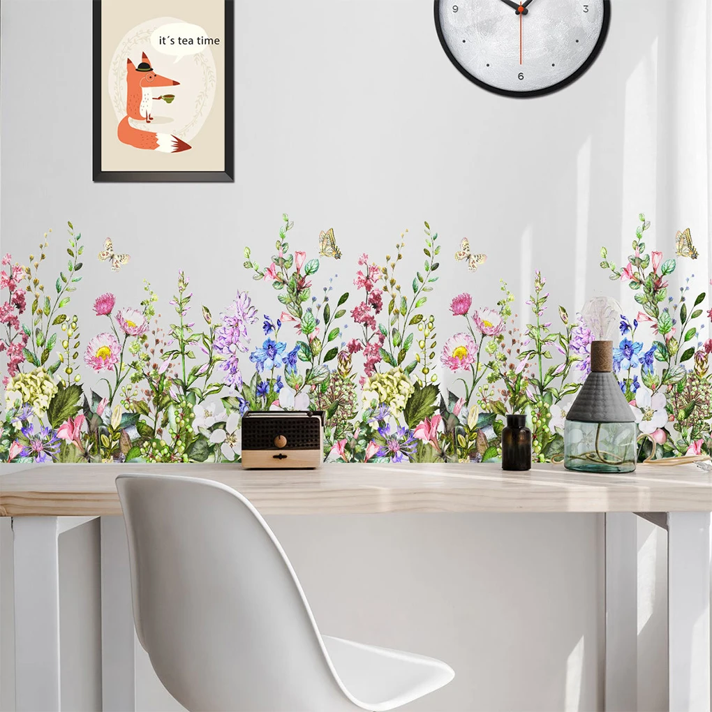 Водонепроницаемые декоративные обои из ПВХ с цветочным рисунком 2x12X 
Водонепроницаемые декоративные обои из ПВХ с цветочным рисунком 2x12X