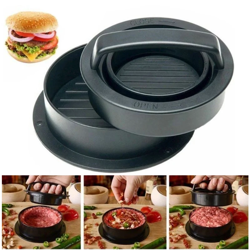Round Hamburger Press Plastic Hamburger Maker For Meat Beef Grill Burger Patty Press Mold Kitchen Tool
Round Hamburger Press Plastic Hamburger Maker For Meat Beef Grill Burger Patty Press Mold Kitchen Tool