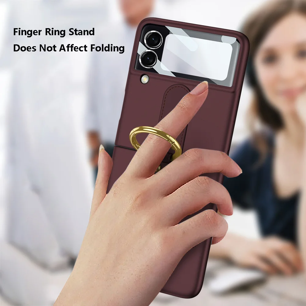Защитный чехол из поликарбоната со встроенным покрытием для Samsung Galaxy Z, флип-чехол для телефона 4 5G, ультратонкий защитный чехол с кольцом-держателем для камеры для flip4
Защитный чехол из поликарбоната со встроенным покрытием для Samsung Galaxy Z, флип-чехол для телефона 4 5G, ультратонкий защитный чехол с кольцом-держателем для камеры для flip4