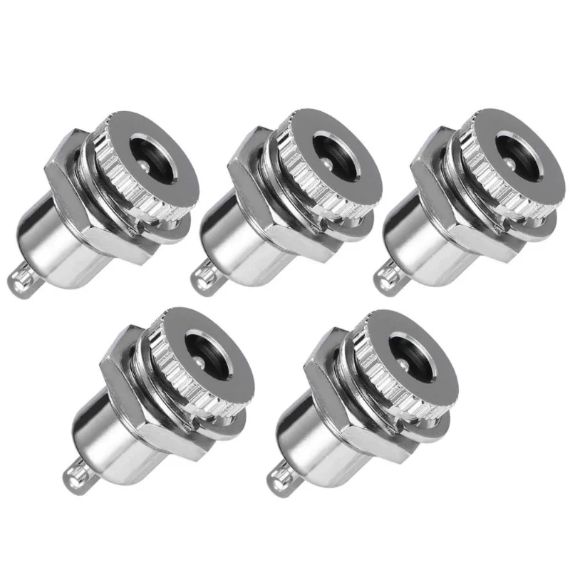 New 5-Pack DC-099 5.5 mm x 2.1mm 30V 10A DC Power Jack Socket,Threaded Female Panel Mount Connector Adapter
New 5-Pack DC-099 5.5 mm x 2.1mm 30V 10A DC Power Jack Socket,Threaded Female Panel Mount Connector Adapter