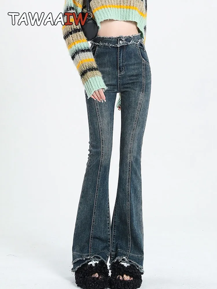 Tawaaiw Streetwear Skinny Boot Cut Mom Jeans Women High Wait Koean Style Burry Denim Pants Stretch Jeans Trousers Women Y2k Chic
Tawaaiw Streetwear Skinny Boot Cut Mom Jeans Women High Wait Koean Style Burry Denim Pants Stretch Jeans Trousers Women Y2k Chic