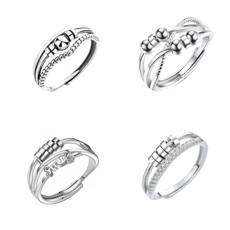 Spinner Ring for Women djustble Open Multilyed Rottble Clming Worry Medittion Ring Relieving Stress nxiety 264E
Spinner Ring for Women djustble Open Multilyed Rottble Clming Worry Medittion Ring Relieving Stress nxiety 264E