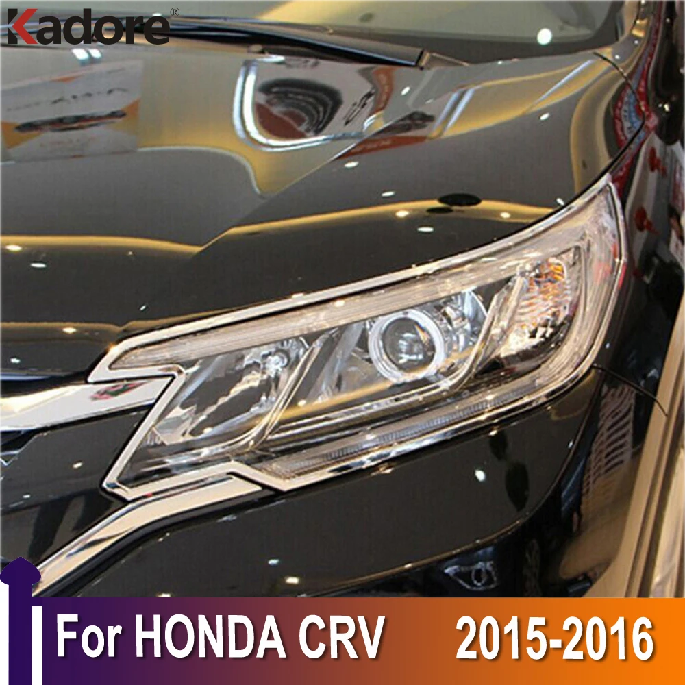 Для Honda CRV CR-V 2015 2016 ABS Хромированная передняя фара, крышка лампы, отделка, искусственные световые молдинги, затеняющий капот, Стайлинг автомоб... 
Для Honda CRV CR-V 2015 2016 ABS Хромированная передняя фара, крышка лампы, отделка, искусственные световые молдинги, затеняющий капот, Стайлинг автомоб...
