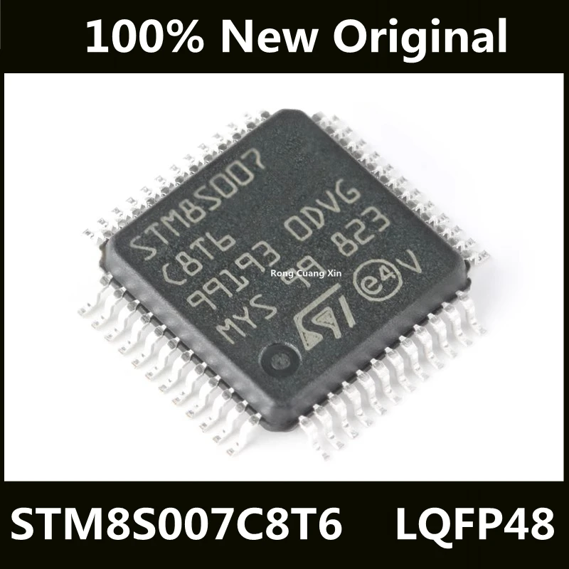 Новая Оригинальная флэш-память STM8S007 8S007C8T6 STM8S007C8T6, флэш-память стандарта 24 МГц/64 КБ, микроконтроллер 8 бит, чип IC
Новая Оригинальная флэш-память STM8S007 8S007C8T6 STM8S007C8T6, флэш-память стандарта 24 МГц/64 КБ, микроконтроллер 8 бит, чип IC