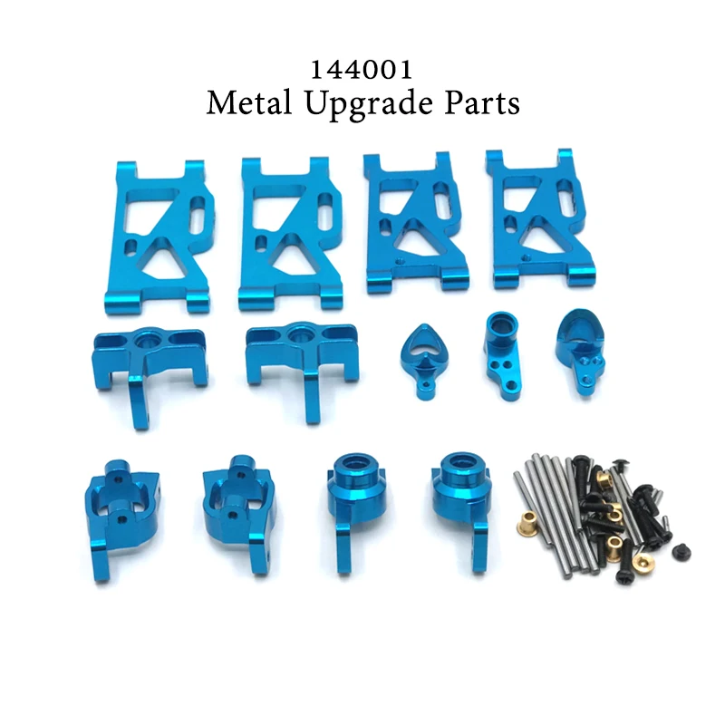 1:14 Metal Accessories WLtoys 144001 RC car Metal spare parts Steering gear Swing arm Steering cup Front and rear wheel seat
1:14 Metal Accessories WLtoys 144001 RC car Metal spare parts Steering gear Swing arm Steering cup Front and rear wheel seat