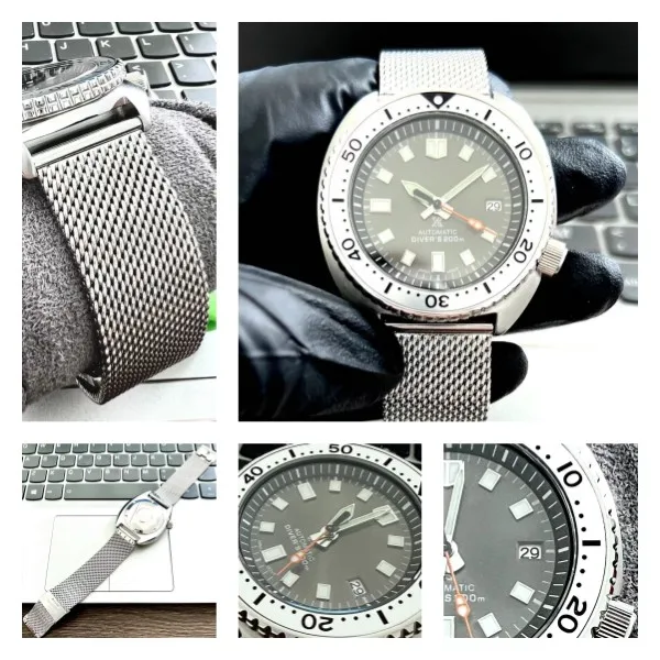Big Dial Men's Watch 10BAR Waterproof Milanese Automatic Watches for Men Fashion Luxury NH35 Mechanical Wristwatch 44.5mm
Big Dial Men's Watch 10BAR Waterproof Milanese Automatic Watches for Men Fashion Luxury NH35 Mechanical Wristwatch 44.5mm