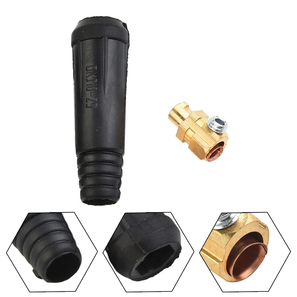 2pcs Welding Cable Board Connectors DKJ10-25 For TIG Welding Plasma Cutting Machine Cleaning Power Tools Accessories
2pcs Welding Cable Board Connectors DKJ10-25 For TIG Welding Plasma Cutting Machine Cleaning Power Tools Accessories