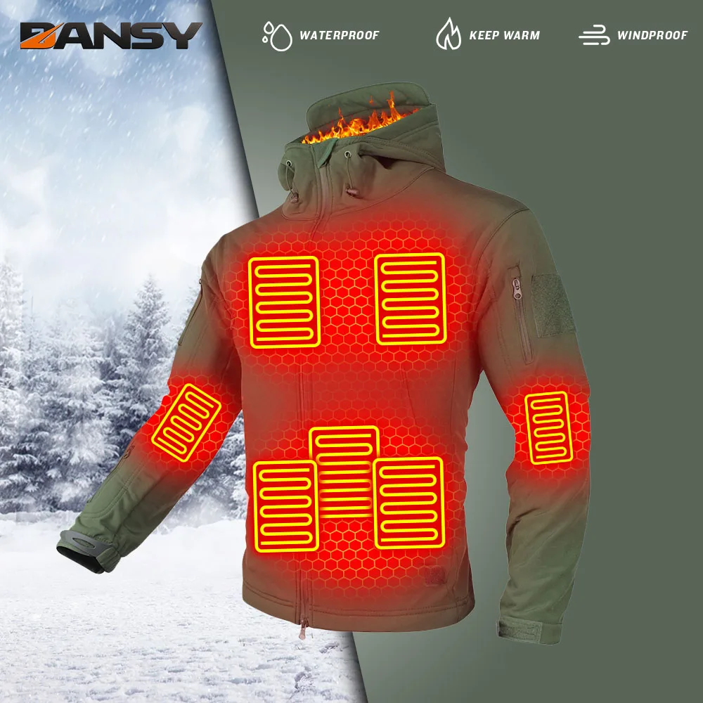 2023 Heated Jacket Winter Windproof Motorcycle Jacket Heated Clothing Waterproof Fishing Clothing Tactical Women Thermal Coat
2023 Heated Jacket Winter Windproof Motorcycle Jacket Heated Clothing Waterproof Fishing Clothing Tactical Women Thermal Coat